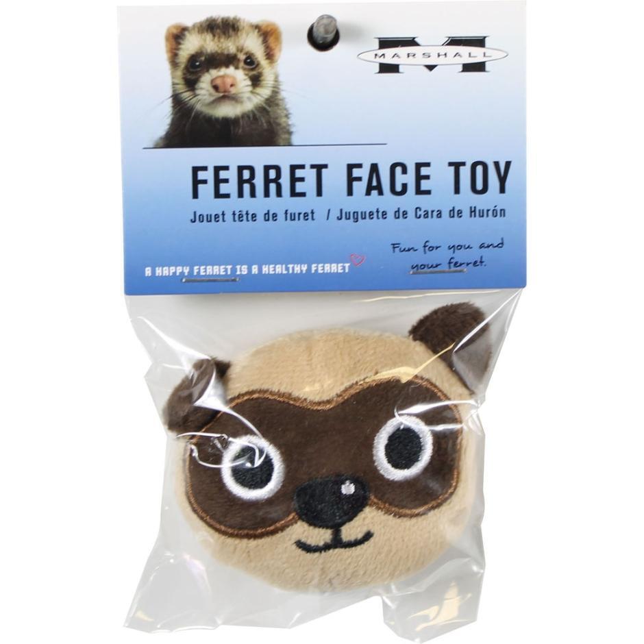 Marshall Pet Products FT-467 Marshall Ferret Face Toy - Pack of 144