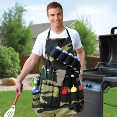 Drinking Games 20049 Drinking Games Grill Sergeant BBQ Apron 