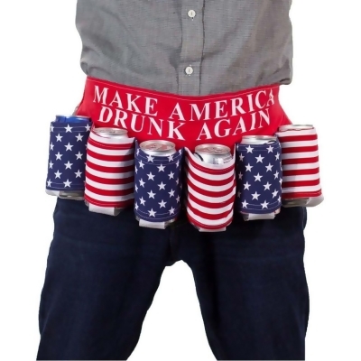 Patriotic 44440 Patriotic Make America Drunk Again Beer Belts 