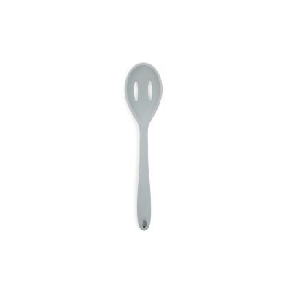 Core Kitchen 6011319 3 x 10.2 in. Gray Silicone Slotted Serving Spoon 