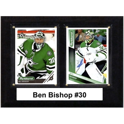 C&I Collectables 68BISHOPST 6 x 8 in. NHL Ben Bishop Dallas Stars Two Card Plaque 