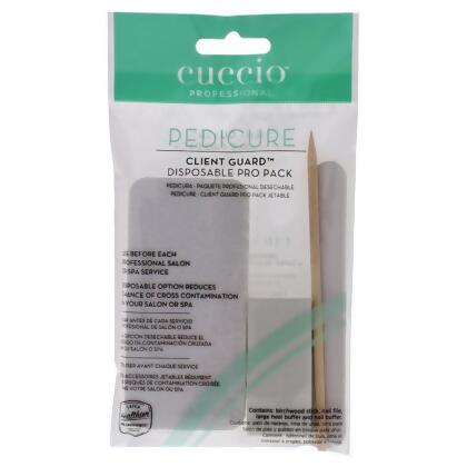 Cuccio I0099314 4 oz Pedicure Client Guard Disposable Pro Pack