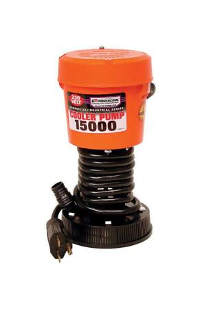 Dial 4002747 Powercool 8.5 x 4-3-16 in. Plastic Black Evaporative Cooler Pump 