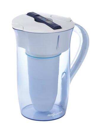 ZeroWater 4909636 80 oz Blue Water Pitcher 