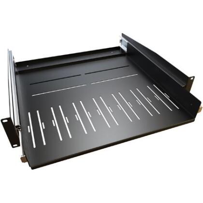 Hammond Manufacturing HMND-RSP2U16 2RU Two Post Sliding Rack Shelf - 16 in. 