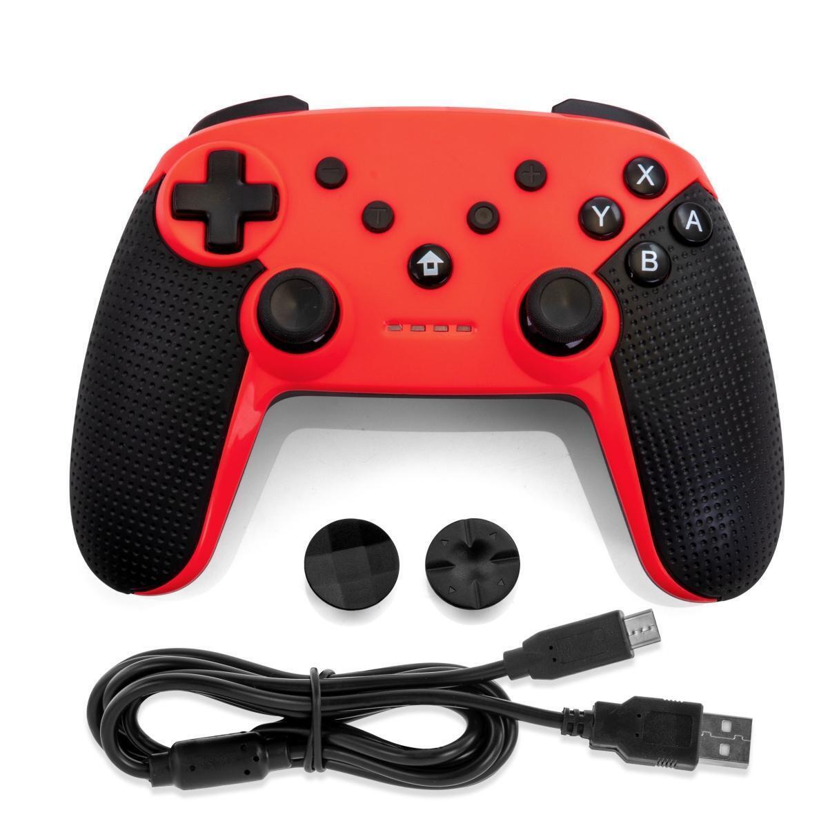 Gamefitz GF13-004RED Wireless Controller for The Nintendo Switch - Red