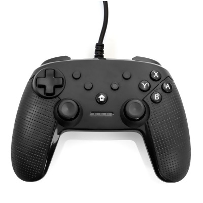 Gamefitz GF13-003BLK Wired Controller for The Nintendo Switch - Black 