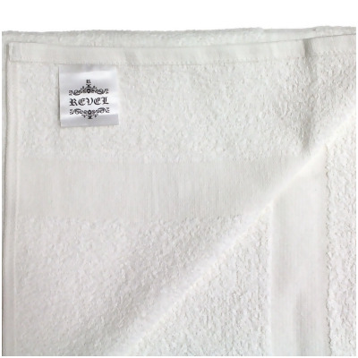 Royal Blue International 57498100 White Revel Titan Bath Towel - Pack of 12 