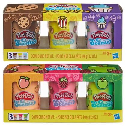 Hasbro HSBE6925 Play Doh-Scented Slime Toys Assortment - 4 Piece 