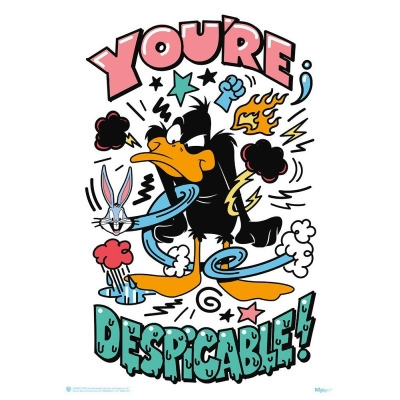 Trend Setters MP17240585 Looney Tunes Youre Despicable Mightyprint Wall Art 