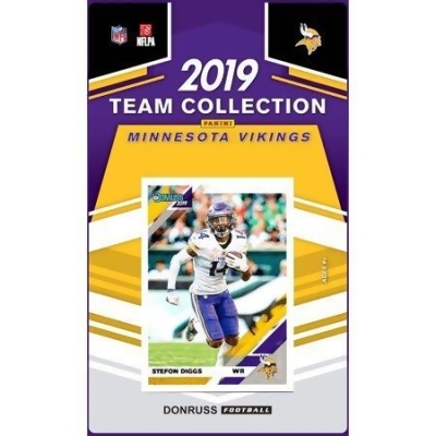C & I Collectables 2345072615 Minnesota Vikings NFL Team Set 2019 Donruss 