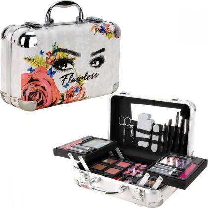 Ver VMK1506FWLS Flawless Makeup Gift Set with Extendable Trays & Mirror - 61 Piece