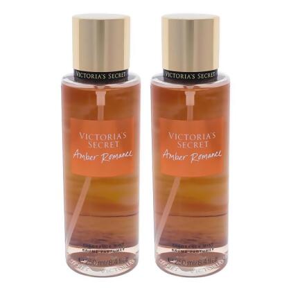 Victorias Secret K0002039 Amber Romance Fragrance Mist for Women - 8.4 oz - Pack of 2