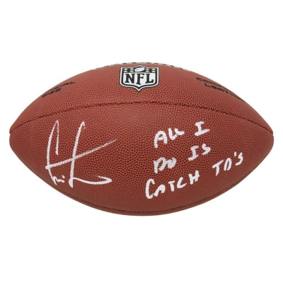 Schwartz Sports Memorabilia CARFTB302 Minnesota Vikings Cris Carter Signed Wilson Limited Full Size NFL Football with All I Do Is Catch TDs Inscription 