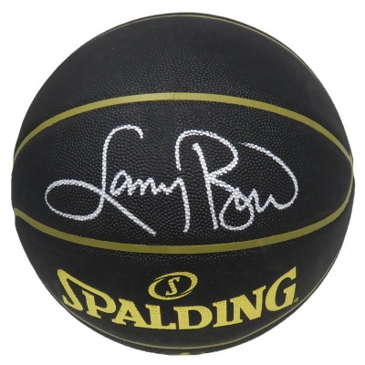 Schwartz Sports Memorabilia BIRBSK211 NBA Boston Celtics Larry Bird Signed Spalding Elevation Black Basketball 