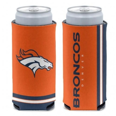 Wincraft 9416608833 NFL Denver Broncos Can Cooler Slim Can Design 