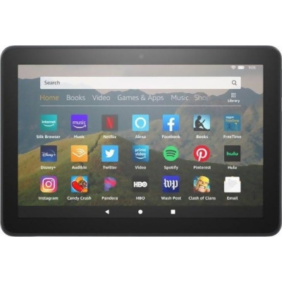 Amazon B0839MQ8Y8 Fire HD Tablet - 8 in. HD Display 64 GB 10th Generation - Black 