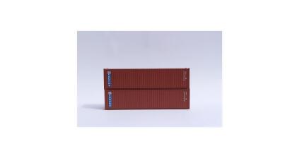 Jacksonville Terminal JTC405016 40 ft. N Scale CRONOS Container with Magnetic System - Pack of 2 