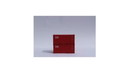 Jacksonville Terminal JTC205330 20 ft. N Scale CAI Container with Magnetic System - Pack of 2 