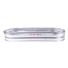 Tarter RBGP318 8 ft. Raised Bed Planter - Oval Galvanized