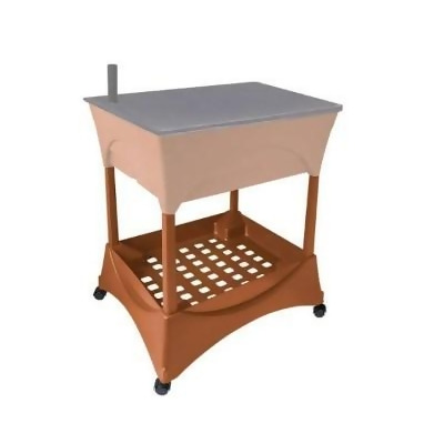 Emsco 2400 Turns City Picker into Raised Bed Garden Stand Accessory Kit - Includes Legs & Casters 