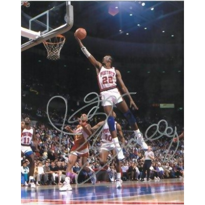 RDB Holdings & Consulting CTBL-014535 8 x 10 in. John Salley Signed Detroit Pistons Photo 