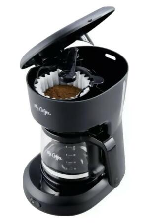 Mr. Coffee - Easy Espresso Machine - Black