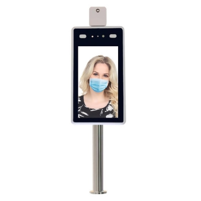 White Mark Thermometer Face Recognition Thermometer Contactless Temperature Scanner 