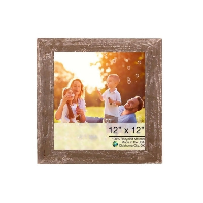 HomeRoots 380371 15 x 15 in. Rustic Espresso Picture Frame 