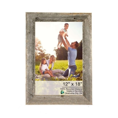 HomeRoots 380376 14 x 21 in. Natural Weathered Grey Picture Frame 
