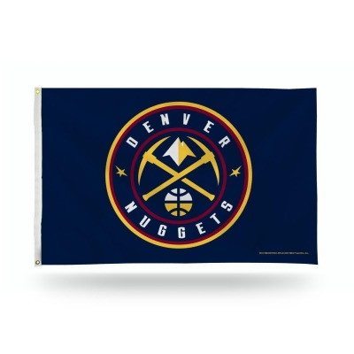 Rico FGB86005 3 x 5 in. NBA Denver Nuggets Banner Flag 