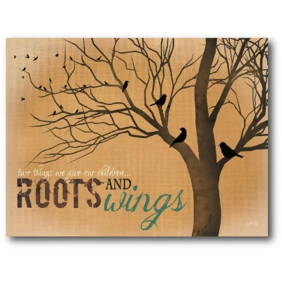 Courtside Market WEB-FF168-20x24 20 x 24 in. Roots Gallery-Wrapped Canvas Wall Art 