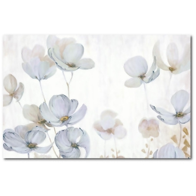 Courtside Market WEB-N180-12x18 12 x 18 in. Floating Florals Gallery-Wrapped Canvas Wall Art 