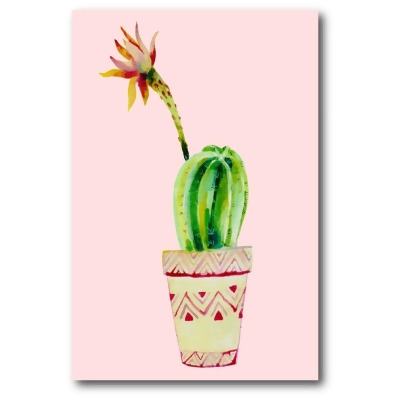 Courtside Market WEB-CSP105-12x18 12 x 18 in. Succulant C Gallery-Wrapped Canvas Wall Art 