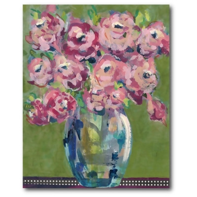 Courtside Market WEB-SG532-20x24 20 x 24 in. Feisty Floral III Gallery-Wrapped Canvas Wall Art 