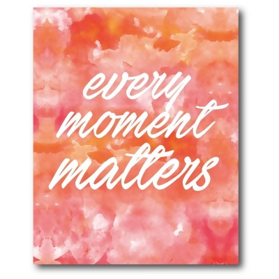 Courtside Market WEB-CT386-20x24 20 x 24 in. Every Moment Gallery-Wrapped Canvas Wall Art 