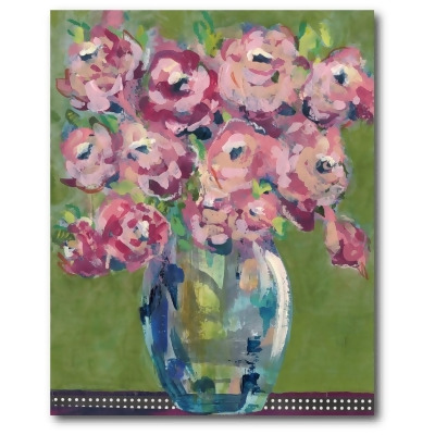 Courtside Market WEB-SG532-30x40 30 x 40 in. Feisty Floral III Gallery-Wrapped Canvas Wall Art 