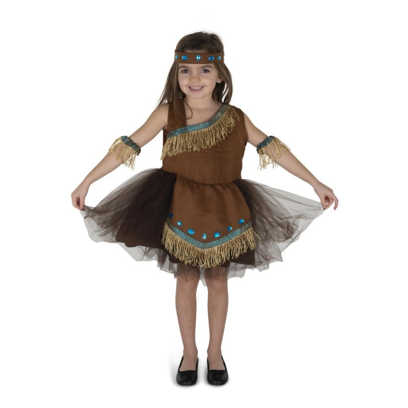 Medium 8-10 Details about   Dress Up America Deluxe Indian Girl Costume Set 