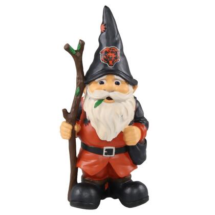 Forever Collectibles 9141896614 Chicago Bears Holding Stick Gnome 