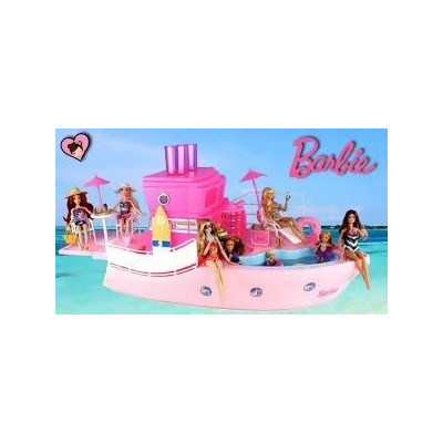 Mattel MTTGRG30 Barbie Boat with Doll Toy 