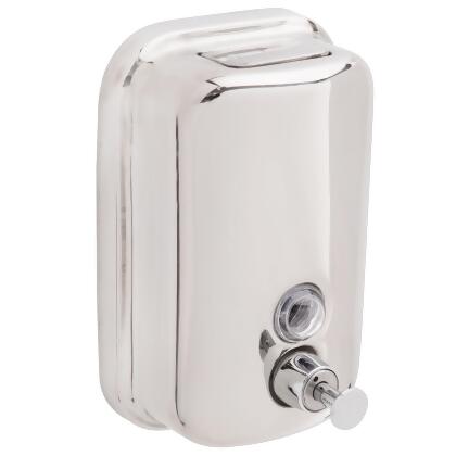 Brybelly ISTR-101 500 ml No. 304 Stainless Steel Wall Mount Soap Dispenser 