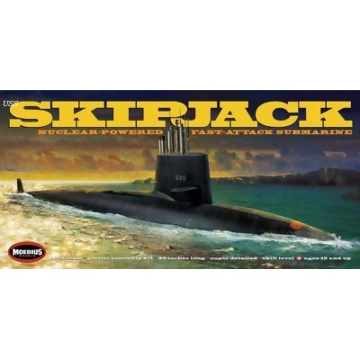 Moebius Models 1400 1/72 USS Skipjack Nuclear-Powered Fast-Attack Submarine 