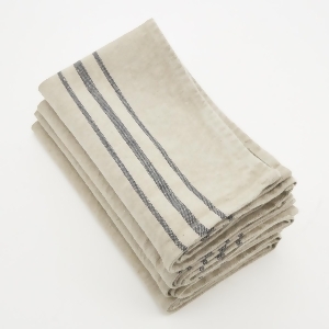 UPC 789323328861 product image for Saro 1117.N20s 20 in. Square Sidelined Linen Napkin - Natural Set of 4 - All | upcitemdb.com