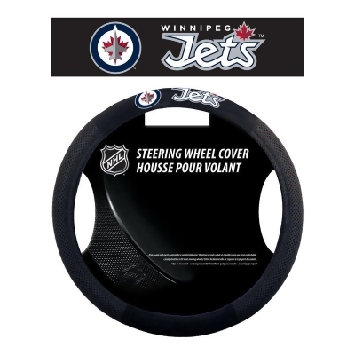 Fremont Die 2324588546 Winnipeg Jets Mesh Style Steering Wheel Cover 