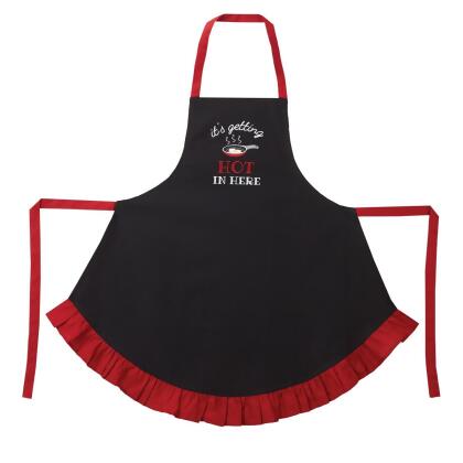 Peking Handicraft 02HRS2105C 31 x 31 in. Its Getting Hot in Here Apron - Pack of 2 