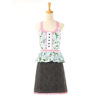 Peking Handicraft 02IP84C 25 x 31 in. Petal Pond Apron - Pack of 2 