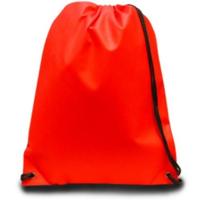 DDI 1934808 17" Basic Red Drawstring Backpack - Non-Woven Case of 60 