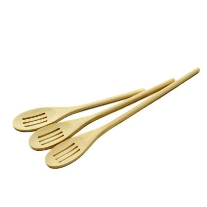 DDI 2288791 3-Piece Slotted Wooden Spoon Set Case of 144 