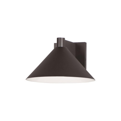 Maxim Lighting 86143BK Conoid LED Outdoor Wall Sconce, Black - Large 