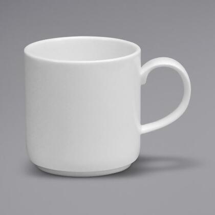 Oneida W6030000560 10 oz Cromwell Warm White Porcelain Mug 
